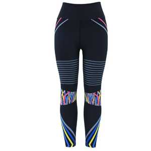 Leggings Largos de Cintura Alta para Mujer, Diseño Estampado Multicolor Arcoíris, Tejido Elástico, Ropa Casual de Invierno, Directo de Fábrica - Product Image 1