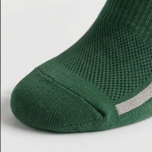 Green Ankle <b>Socks</b> for <b>Running</b> Breathable Polyester Spandex Knitted Sport <b>Socks</b> Summer Adult Size Standard - Product Image 6
