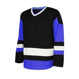 Maillot de hockey sur glace de qualité professionnelle, impression graphique personnalisée, tissu durable, uniforme de hockey sur glace pour les tournois et les matchs de club. - Product Image 1