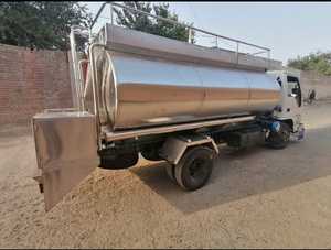 Horizontal Milk Supply Tank Road Dual Compartment Stainless Steel <b>Temperature</b> <b>Control</b> Double Wall Storage Motor PLC <b>Controlled</b> - Product Image 4