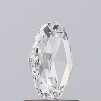 Diamant CVD de laboratoire certifié IGI, taille rose modifiée, 1,58 carat, clarté VS1, couleur D, excellente taille, fait main, bijoux, 10 Moh's