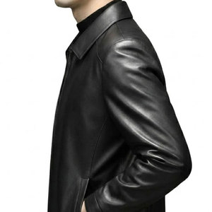 Breathable Comfortable <b>Leather</b> <b>Jacket</b> Best Price Outdoor Wear Wholesale Price <b>Men</b> Winter <b>Jacket</b> - Product Image 5
