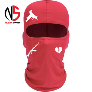 Pasamontañas de Poliéster Transpirable de Alta Calidad con Logotipo Personalizado, de un Solo Orificio, para Motociclismo y Esquí, Marca Nurak Sport, Calidad Superior - Product Image 1