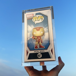 SHP bán buôn tùy chỉnh Acrylic Funko POP bảo vệ ngăn xếp đồ chơi con số Marvel hiển thị từ trường hợp Funko POP ORIGINALES trường hợp khó khăn - Product Image 5
