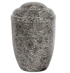 Urne inspirée de la nature, style rectangulaire en forme de vase carré, urne artisanale en métal léger conçu avec précision - Product Image 5