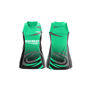 Camiseta de Netball con Logotipo Personalizado |   Uniforme de Netball Sublimado con Logotipo, Nombre y Número del Equipo |   Poliéster Transpirable - Product Image 6