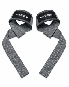 Webson Cotton Adjustable Lifting <b>Straps</b> Weightlifting Gym Anti-Slip Unisex Buckle Closure Cheap Price Wholesale Rate with Custom - Product Image 4