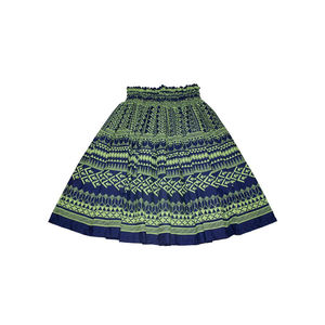 Falda Maxi Bordada con Estampado Floral Tropical Hawaiano para Mujer, Ligera y Fluida, Ideal para Vacaciones de Otoño - Product Image 4