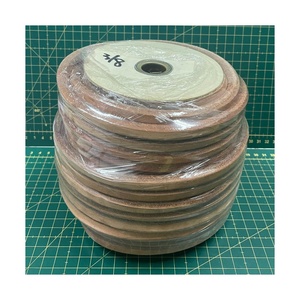 B107 3/8" ROUND <b>LEATHER</b> BELT DOMESTIC HOUSEHOLD <b>SEWING</b> <b>MACHINE</b> PARTS MADE in TAIWNA MOTOR BELT - Product Image 1