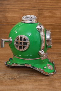 Casco de Buceo Metálico Hecho a Mano, Estilo Vintage, Decoración Náutica para el Hogar, Réplica Coleccionable - Product Image 2