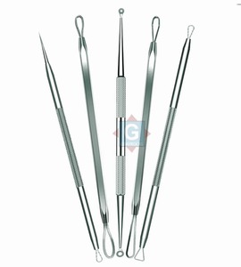 Kit de pinces à épiler pour l'acné en acier inoxydable, outils de beauté à usage domestique, élimination des points noirs, soin du visage - Product Image 1