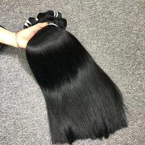 Prix usine VQ Hair Bella Super Double Double Drawn Raw Virgin Remy Straight 100% Extensions de trame de cheveux humains Silky Smooth - Product Image 2