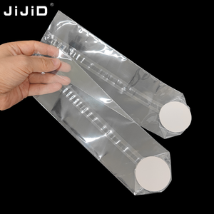 Sacs ronds transparents en OPP personnalisés avec impression en gravure sur <span class=keywords><strong>carton</strong></span>, jetables pour bonbons, pain, biscuits - Product Image 1