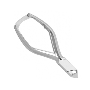 OEM Wholesale Heavy Duty Nail Cutters Sharp Moon Shaped Blades Podiatry Nail Clippers Back <b>Lock</b> Pedicure Nail Pliers - Product Image 5