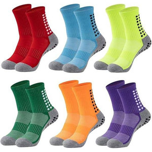 2025 New Arrival Socks Custom Made Logo Packaging Anti <b>Slip</b> Socks Non <b>Slip</b> Soccer Athletic Sport Football Grip Socks for Men - Product Image 6