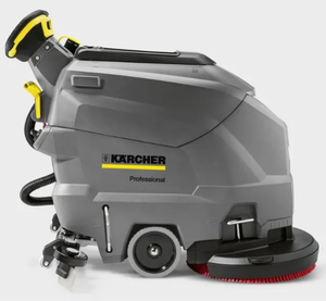 Professional Floor Scrubber Dryer <b>Machine</b> 50/50 Battery <b>Walk</b>-Behind Cleaner - Product Image 4