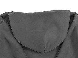 Sweats à capuche surdimensionnés d'hiver de la meilleure qualité pour hommes, style hip-hop, pull en polaire respirant, impression et logo personnalisés, teinture unie - Product Image 3