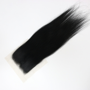 Extensiones de Cabello Humano Remy 4x4 con Cierre de Encaje Transparente para Mujer, Liso Natural, Parte Libre, Doble Trama a Máquina, Todo Incluido - Product Image 4