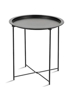 Table basse en métal moderne de style industriel vintage de haute qualité avec structure en acier pour salon, meubles de maison - Product Image 2