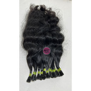 Extensiones de Cabello Natural Rizado con Punta I Arrow Exim, 100% Cabello Natural Virgen Grado Remy, 100g, Micro-Link para Mejoras - Product Image 5