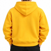 Sweat à capuche zippé brodé OEM pour homme, en molleton 100 % coton épais, veste à capuche personnalisée, vêtements de sport, vente en gros d'usine