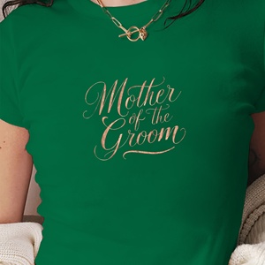 <b>Mother</b> of <b>the</b> Groom women's fashion short t-shirt - Product Image 1