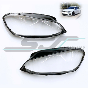 Volkswagen Golf 7 2014-2017 New Transparent Car Front Headlamp Shade Housing PC Headlight Glass <b>Lens</b> Cover Light <b>Accessories</b> - Product Image 4