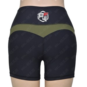 Shorts Deportivos de Cintura Alta sin Costuras para Mujer, Shorts de Verano con Efecto Push-Up para Glúteos, para Entrenamiento, Running, Fitness y Yoga - Product Image 3