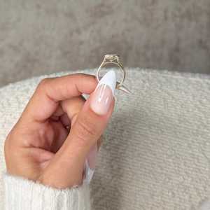 2 Carat <b>Cushion</b> Cut Lab Grown Diamond <b>Ring</b> for Women | Luxury Solitaire Engagement <b>Ring</b> | Elegant Bridal <b>Wedding</b> Jewelry - Product Image 6