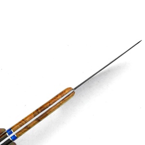 Couteau de chef artisanal personnalisé en acier Damas, lame de 8 à 9,9 pouces, manche en bois, couteau de cuisine traditionnel, forgé pour droitier - Product Image 5