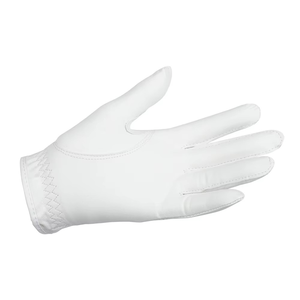 Gant de golf DARIB IMPEX pour droitier, en tissu blanc, coupe-vent, antidérapant, fermeture auto-agrippante, pour homme, gaufré - Product Image 2
