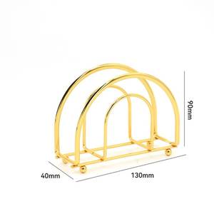 Porta Servilletas Decorativo de Lujo, Hecho a Mano con Metal Inoxidable Resistente, para Soluciones Elegantes de Almacenamiento de Servilletas de Papel en la Mesa - Product Image 3