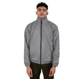 Chaqueta cortavientos informal para hombre, chaqueta impermeable con capucha de estilo moderno para exteriores, chaqueta impermeable con capucha de primera calidad para hombre, ropa de calle - Product Image 3
