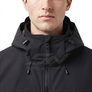 Veste de randonnée pour homme, légère, à capuche, résistante à l'eau, respirante, fermeture éclair intégrale, pour trekking, trail et aventures en plein air - Product Image 6