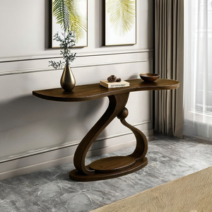 โต๊ะคอนโซลคุณภาพสูงสำหรับห้องนั่งเล่นวัสดุธรรมชาติสไตล์คลาสสิกสินค้าส่งตรงจากโรงงาน - Product Image 3