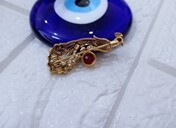 Eagle Design Silver <b>Gold</b> Plated Brooch with Cubic Zirconia Imitation Pearl for Unisex Wedding Fashion <b>Clothes</b> Accessories Gift - Product Image 6