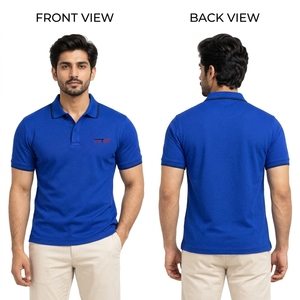 Polo homme confortable, doté d'une construction respirante, d'une texture douce et d'un style polyvalent, idéal pour les occasions décontractées et habillées. - Product Image 6