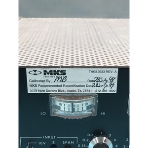 ตัวควบคุมวาล์วไอเสีย MKS 252A-1-VPO, ประเภท - อุปกรณ์และอะไหล่เซมิคอนดักเตอร์ระดับโลกที่เชื่อถือได้ - Product Image 5