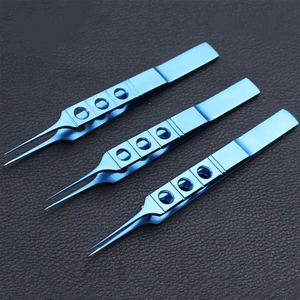 Pinzas para Calazón Lambert de Acero Inoxidable, Instrumento Oftalmológico Desmarres 3.5, Manuales, con Certificación CE - Product Image 1