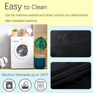 Capa de Peluquería Impermeable 64 x 56 con Cierre de Clip Metálico Ajustable, Capa Profesional para Peluquería, Fabricante - Product Image 6