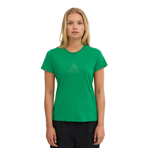 Camiseta Lisa para Mujer, Manga Corta, Informal, Suave, Transpirable, de Algodón, Básica, Estampada, Cómoda para Uso Diario en Verano - Product Image 1