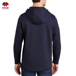 Sudaderas con Logotipo Personalizado para Hombre, 100% Algodón, Forro Polar Transpirable, Diseño ODM OEM de Invierno, Color Sólido - Product Image 4