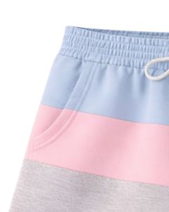 Sky Blue Pink <b>Grey</b> <b>Women</b> Lounge <b>Shorts</b> Elastic Waist Drawstring Soft Cotton Polyester Casual Sleepwear Summer Comfy <b>Shorts</b> - Product Image 6
