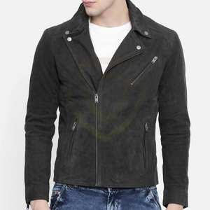 Premium Quality <b>Suede</b> Leather <b>Jackets</b> For Men Durable Comfortable Winter Genuine <b>Suede</b> Leather <b>Jackets</b> - Product Image 2
