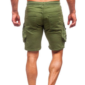 Pantalones Cortos de Verano para Hombre, Ligeramente Elásticos, Básicos, Lisos, Transpirables, Tipo Cargo, de Alta Calidad a Precio Accesible - Product Image 2