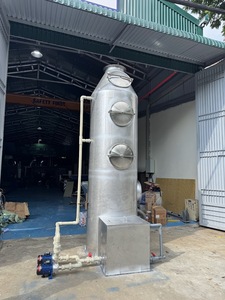 Eliminador de Niebla con Bomba de Recirculación de Alta Calidad para la Industria Química en Vietnam, 1 Año de Garantía, Depurador Húmedo de Acero Inoxidable - Product Image 6