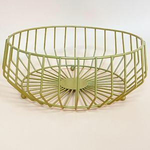 Decor Inspired Metal Fruit <b>Basket</b> Stylish Centerpiece For Dining <b>Table</b> Fruit Arrangement - Product Image 4