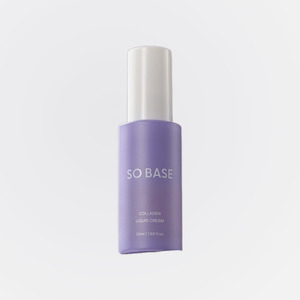 Soin du visage coréen K-Beauty SO BASE Collagen Peptide Lifting Elasticity Liquid Cream 50ml Fabriqué en Corée - Product Image 6