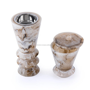 Imperial Oud Resin Mubkhar Burner Premium Arabic Incense Holder for Elegant Home Decor and <b>Eid</b> <b>Gifts</b> - Product Image 5