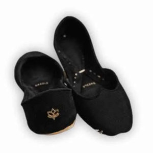 รองเท้าสั่งทำพิเศษ คุณภาพสูง พิมพ์ลายกันลื่น พื้นรองเท้ากันลื่น ทำด้วยมือ หน้าผ้ากำมะหยี่ ปักลายแฟชั่น - Product Image 1